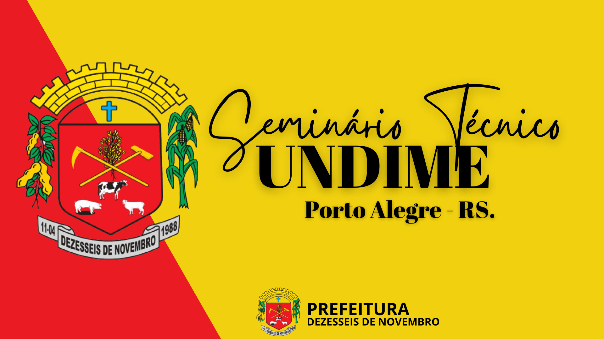 SEMINÁRIO TÉCNICO - UNDIME.